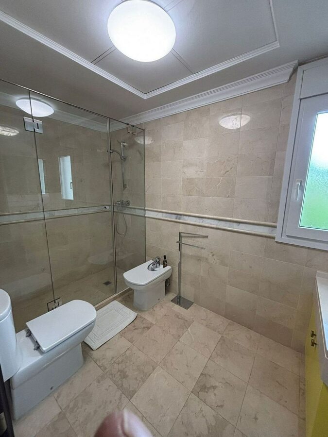 Frontline golf villa with pool in Guadalmina Alta, San Pedro de Alcantara