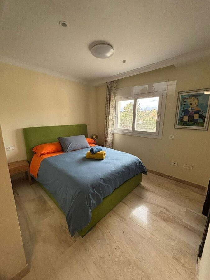 Frontline golf villa with pool in Guadalmina Alta, San Pedro de Alcantara