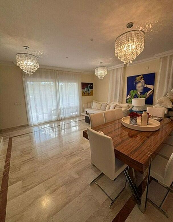 Frontline golf villa with pool in Guadalmina Alta, San Pedro de Alcantara