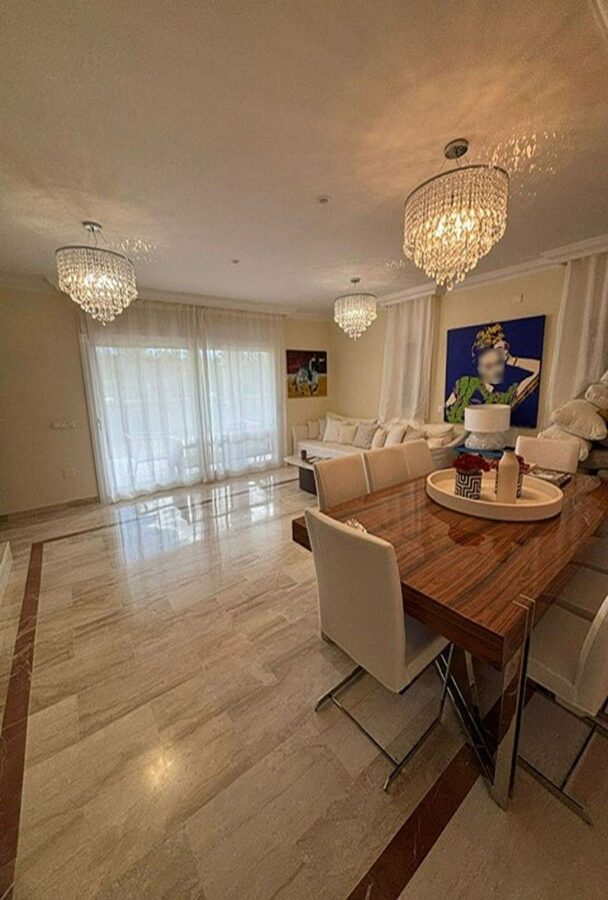 Frontline golf villa with pool in Guadalmina Alta, San Pedro de Alcantara