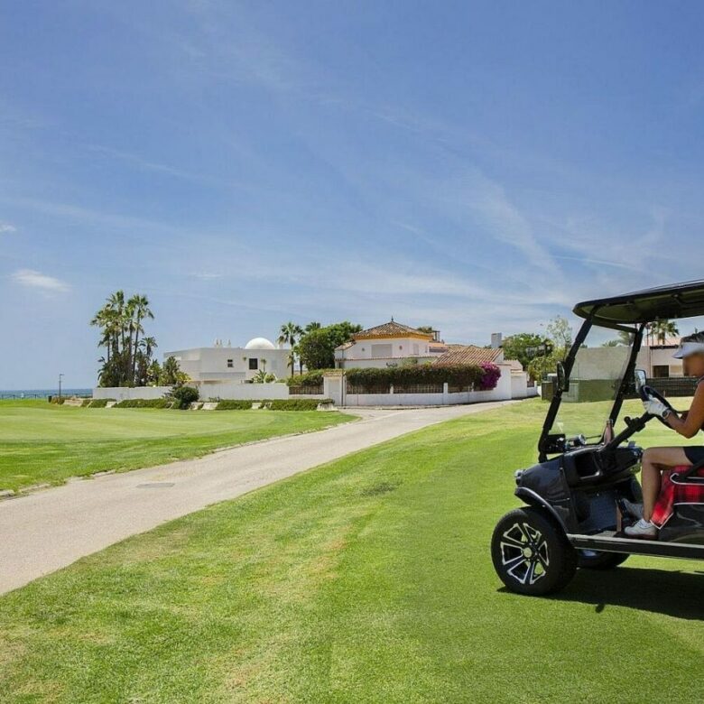 Frontline golf beachside villa in Guadalmina Baja, San Pedro de Alcantara