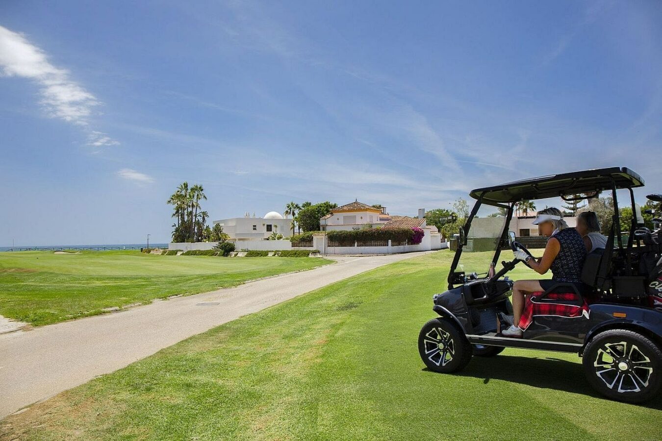 Frontline golf beachside villa in Guadalmina Baja, San Pedro de Alcantara