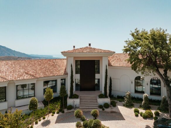 Key ready Mediterranean estate with sea and La Concha views La Zagaleta Benahavis