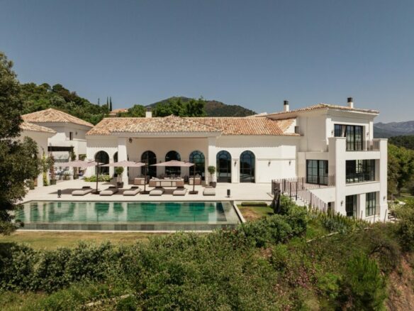 Key ready Mediterranean estate with sea and La Concha views La Zagaleta Benahavis