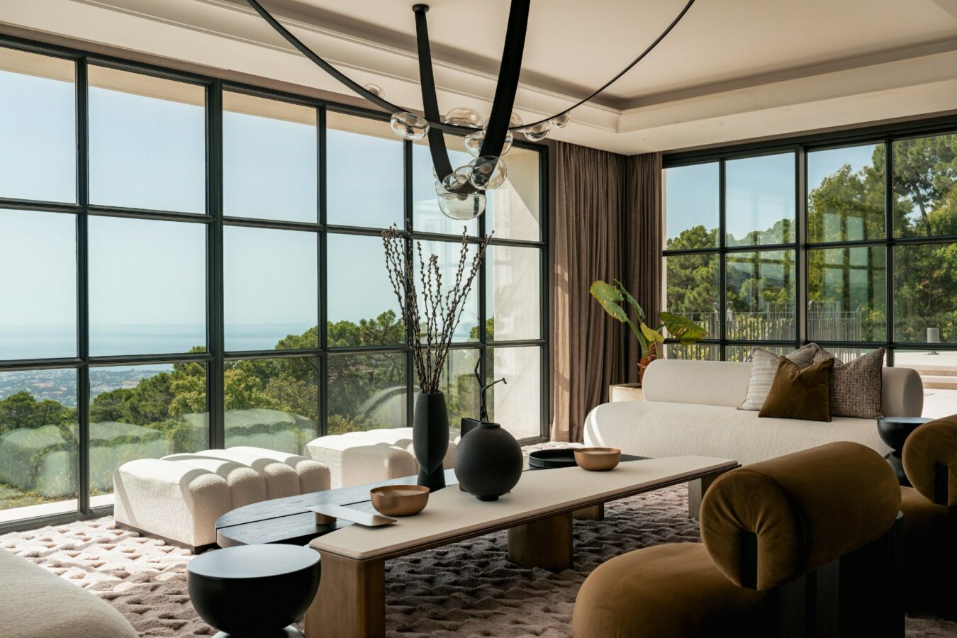Key ready Mediterranean estate with sea and La Concha views La Zagaleta Benahavis