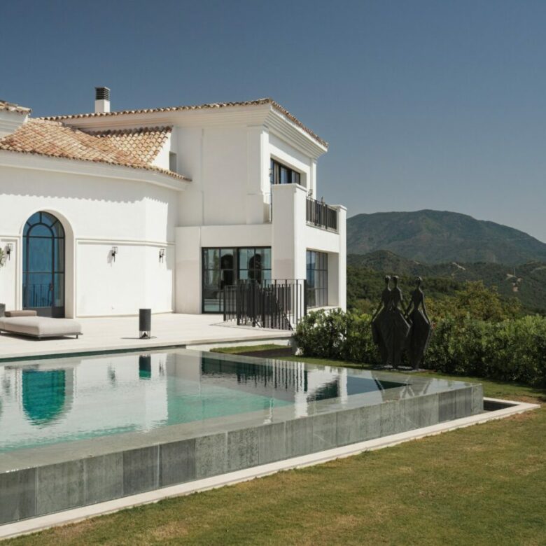 Key ready Mediterranean estate with sea and La Concha views La Zagaleta Benahavis