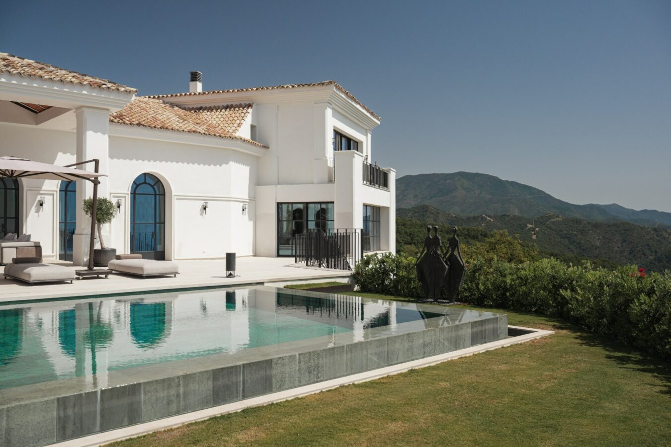 Key ready Mediterranean estate with sea and La Concha views La Zagaleta Benahavis