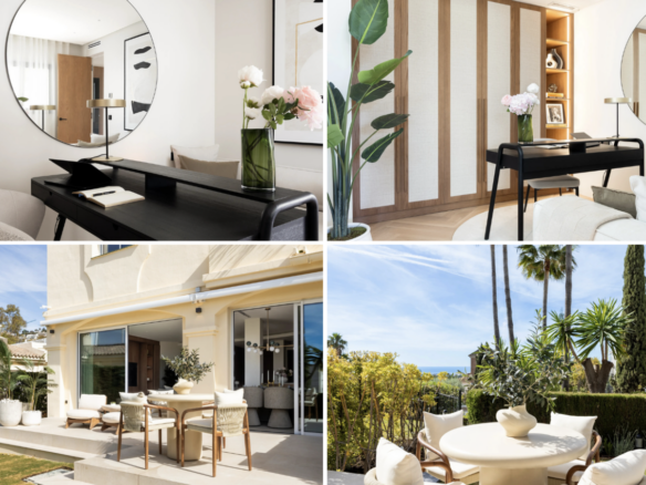 LUXURY TOWNHOUSE FOR SALE | EL HERROJO, BENAHAVÍS 🇪🇸 Sea views – Turnkey