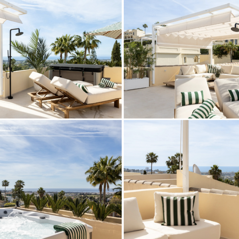 LUXURY TOWNHOUSE FOR SALE | EL HERROJO, BENAHAVÍS 🇪🇸 Sea views – Turnkey