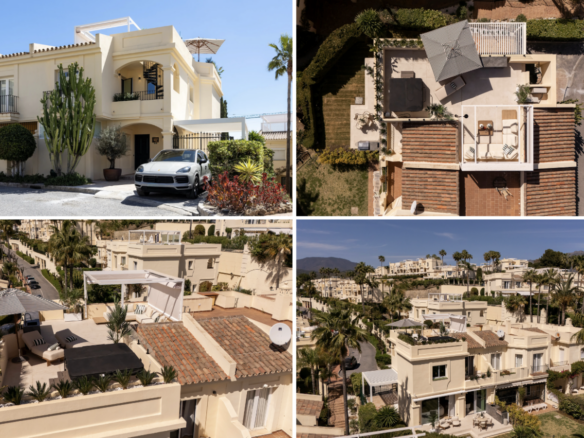 LUXURY TOWNHOUSE FOR SALE | EL HERROJO, BENAHAVÍS 🇪🇸 Sea views – Turnkey