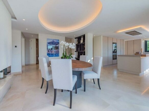 Modern villa with pool and rooftop terrace Golden Mile Marbella