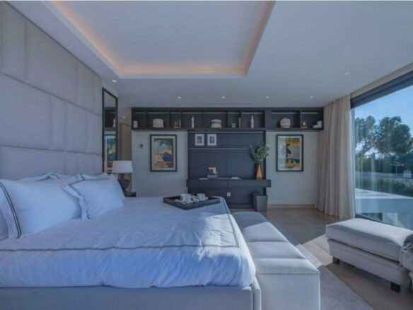 Modern villa with pool and rooftop terrace Golden Mile Marbella