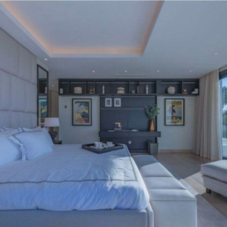 Modern villa with pool and rooftop terrace Golden Mile Marbella