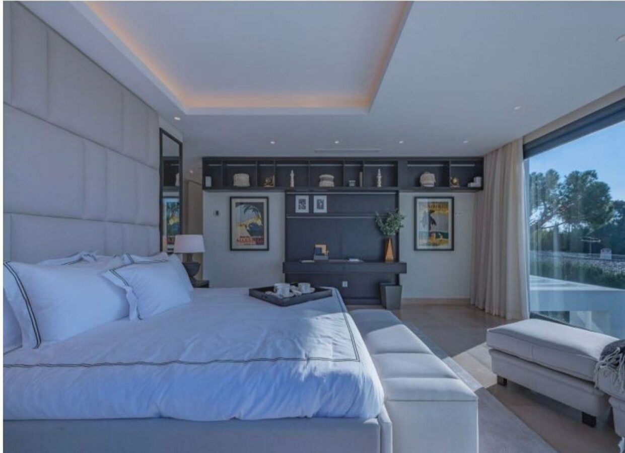 Modern villa with pool and rooftop terrace Golden Mile Marbella