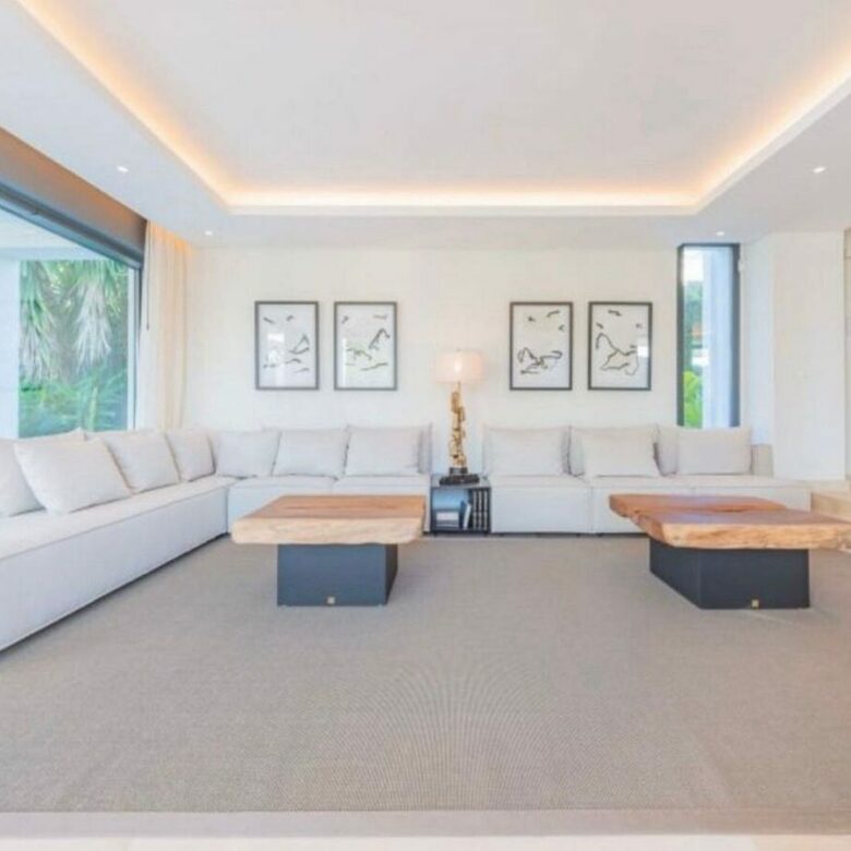 Modern villa with pool and rooftop terrace Golden Mile Marbella
