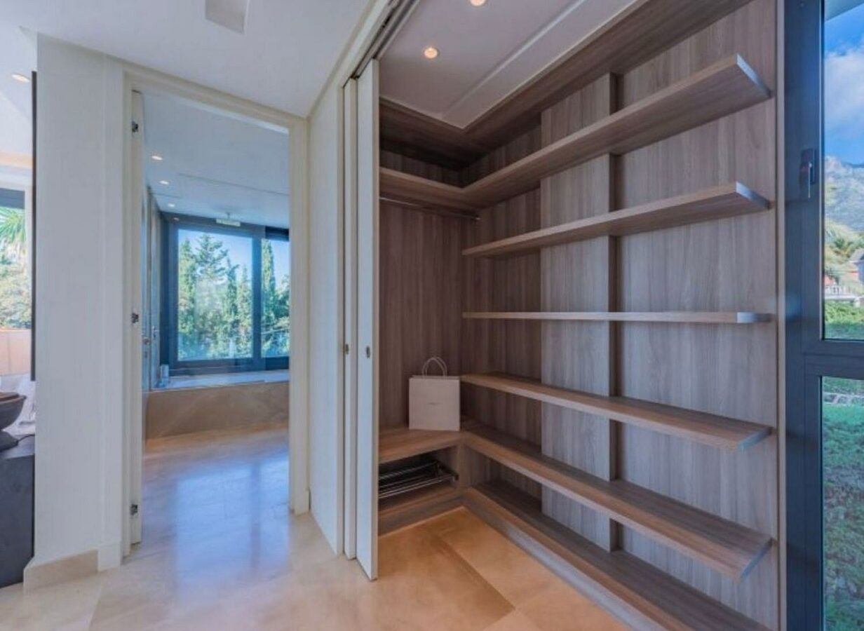 Modern villa with pool and rooftop terrace Golden Mile Marbella