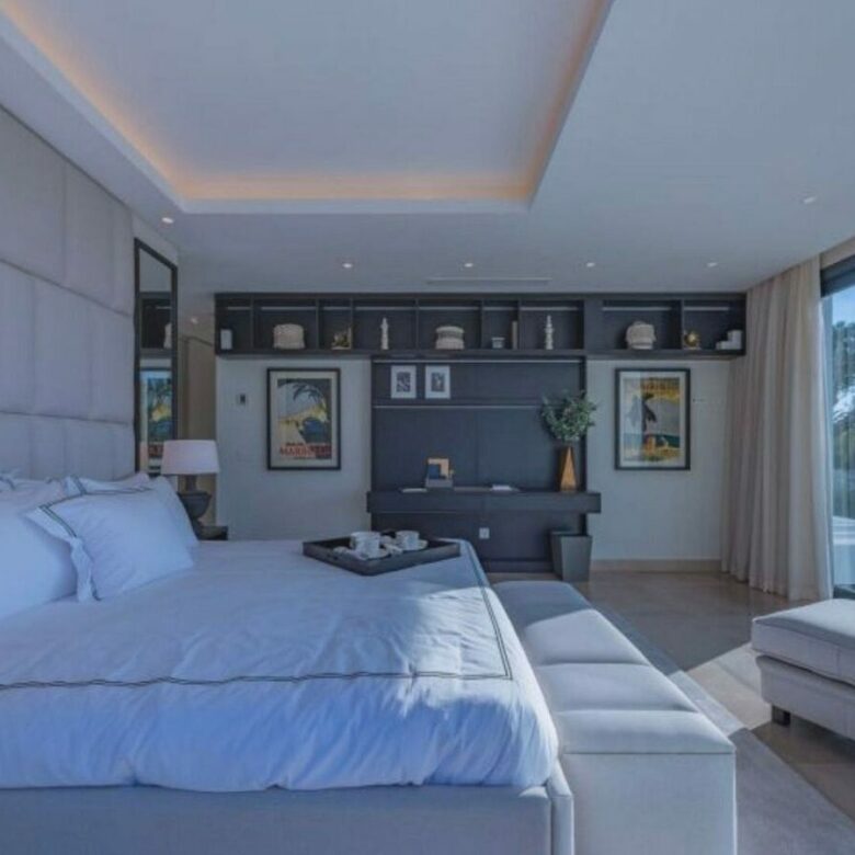 Modern villa with pool and rooftop terrace Golden Mile Marbella