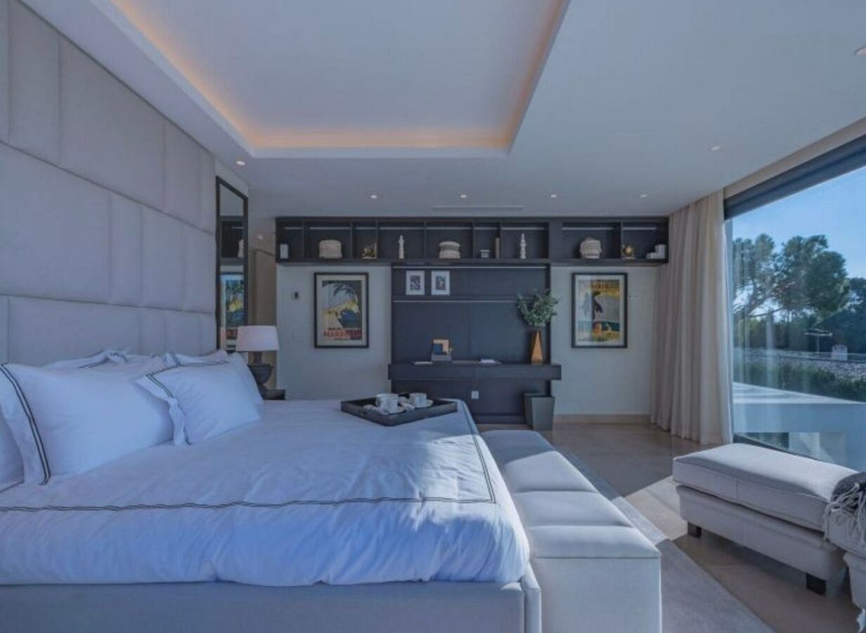 Modern villa with pool and rooftop terrace Golden Mile Marbella