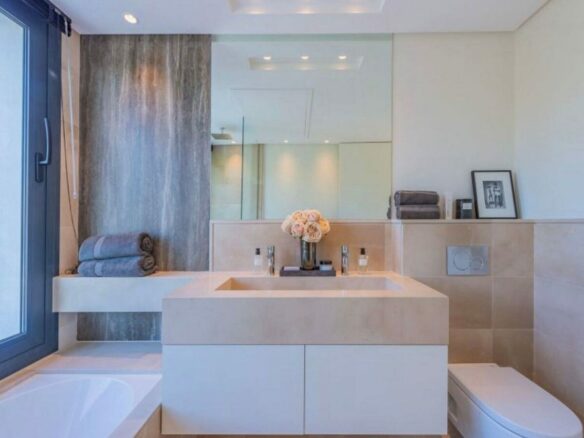 Modern villa with pool and rooftop terrace Golden Mile Marbella