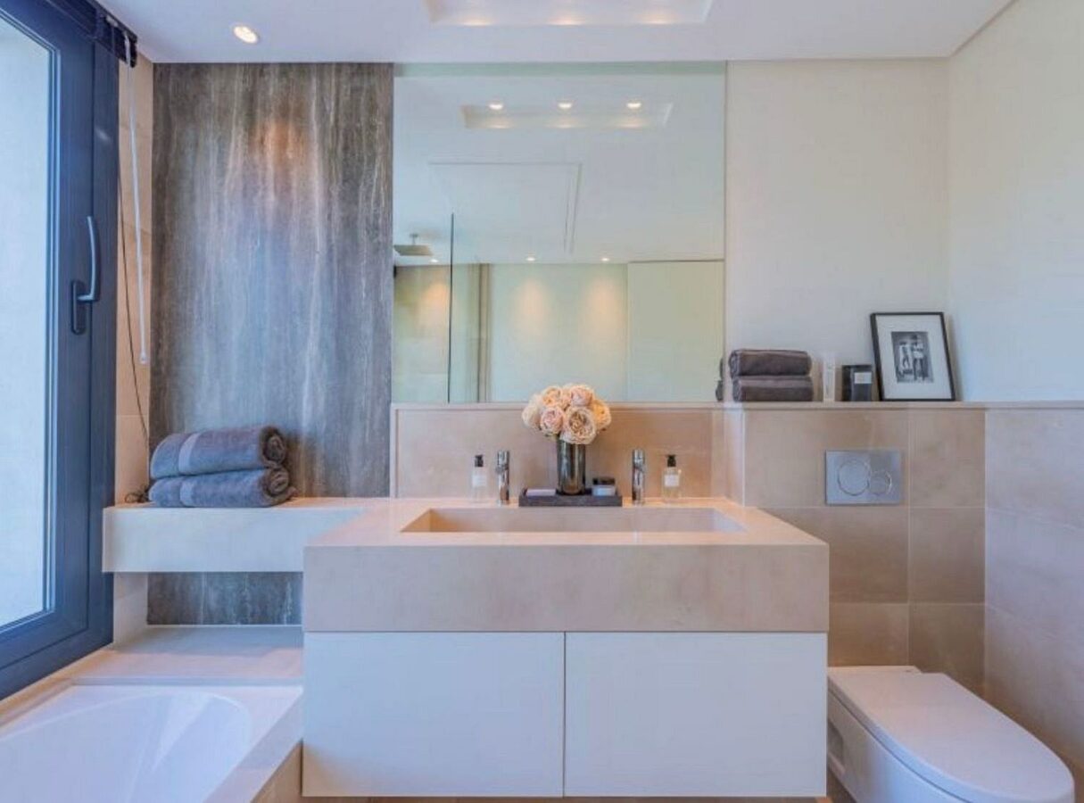 Modern villa with pool and rooftop terrace Golden Mile Marbella