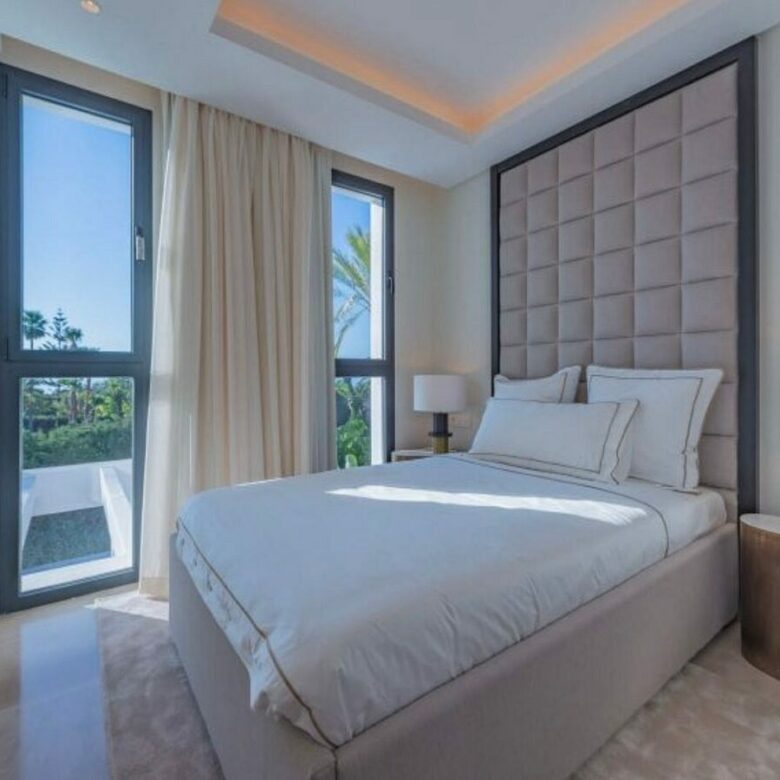 Modern villa with pool and rooftop terrace Golden Mile Marbella
