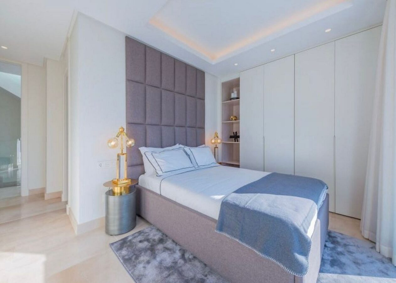 Modern villa with pool and rooftop terrace Golden Mile Marbella