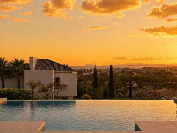 FOR SALE 🌟🏡 Panoramic Sea & Golf View Villa in Los Flamingos🇪🇸 Benahavís, Costa del Sol 🇪🇸