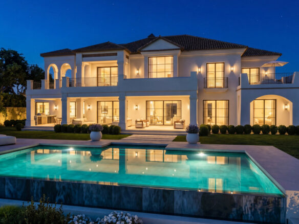 FOR SALE 🌟🏡 Panoramic Sea & Golf View Villa in Los Flamingos🇪🇸 Benahavís, Costa del Sol 🇪🇸
