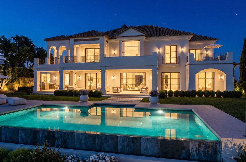 FOR SALE 🌟🏡 Panoramic Sea & Golf View Villa in Los Flamingos🇪🇸 Benahavís, Costa del Sol 🇪🇸