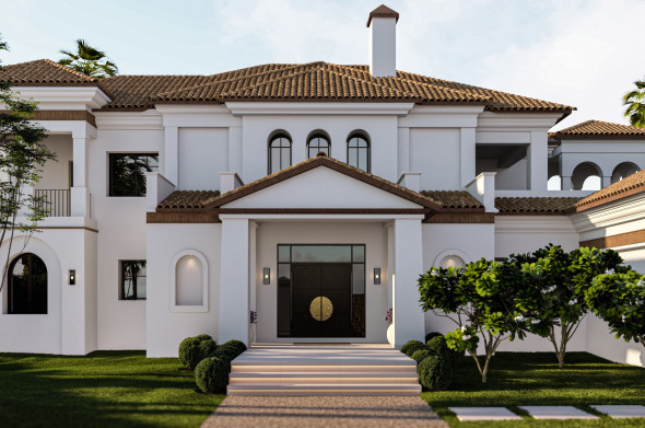 FOR SALE 🌟🏡 Panoramic Sea & Golf View Villa in Los Flamingos🇪🇸 Benahavís, Costa del Sol 🇪🇸