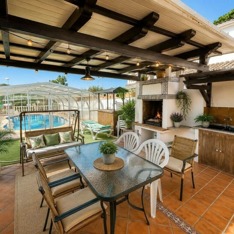 Rustic villa with pool and jacuzzi El Rosario Marbella East