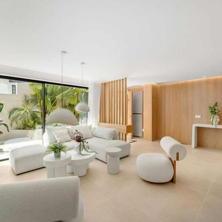 Scandinavian design villa with infinity pool Nueva Andalucia Marbella