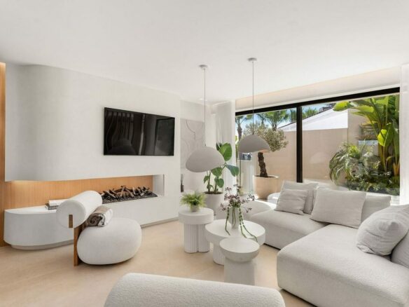 Scandinavian design villa with infinity pool Nueva Andalucia Marbella