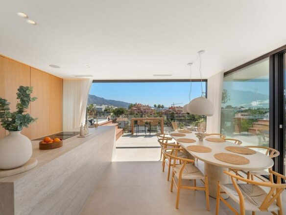 Scandinavian design villa with infinity pool Nueva Andalucia Marbella