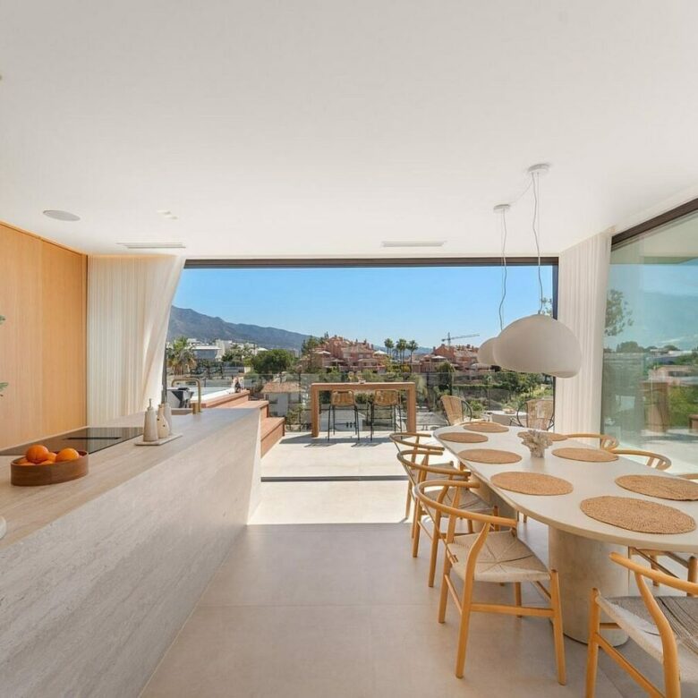 Scandinavian design villa with infinity pool Nueva Andalucia Marbella