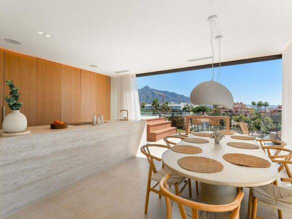 Scandinavian design villa with infinity pool Nueva Andalucia Marbella