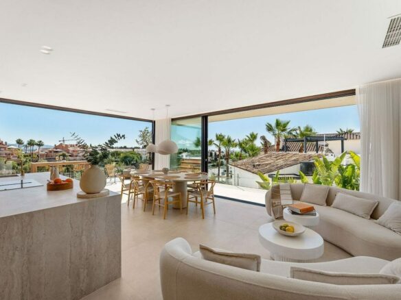 Scandinavian design villa with infinity pool Nueva Andalucia Marbella