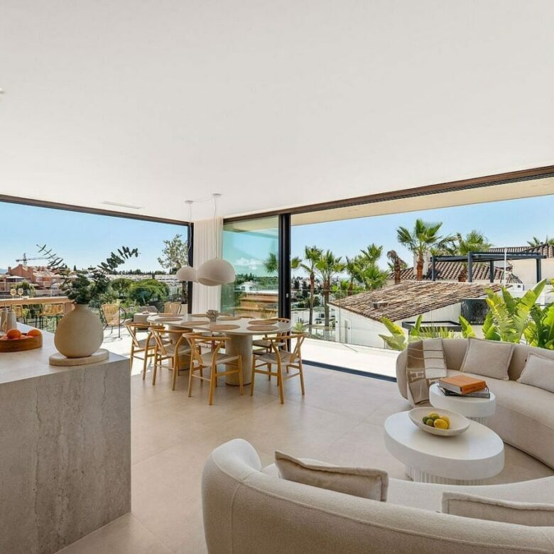Scandinavian design villa with infinity pool Nueva Andalucia Marbella