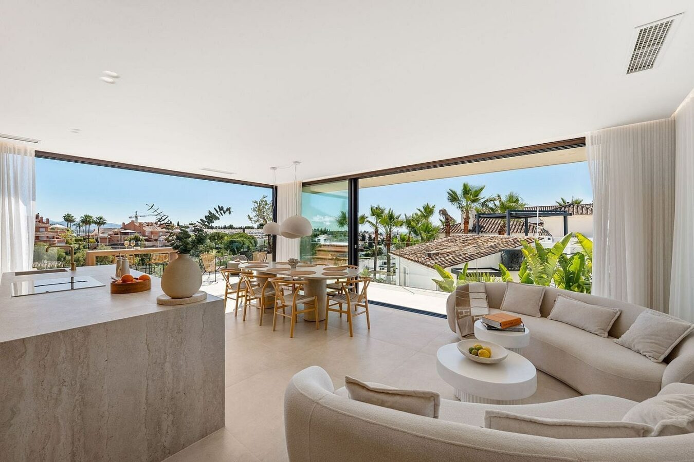 Scandinavian design villa with infinity pool Nueva Andalucia Marbella