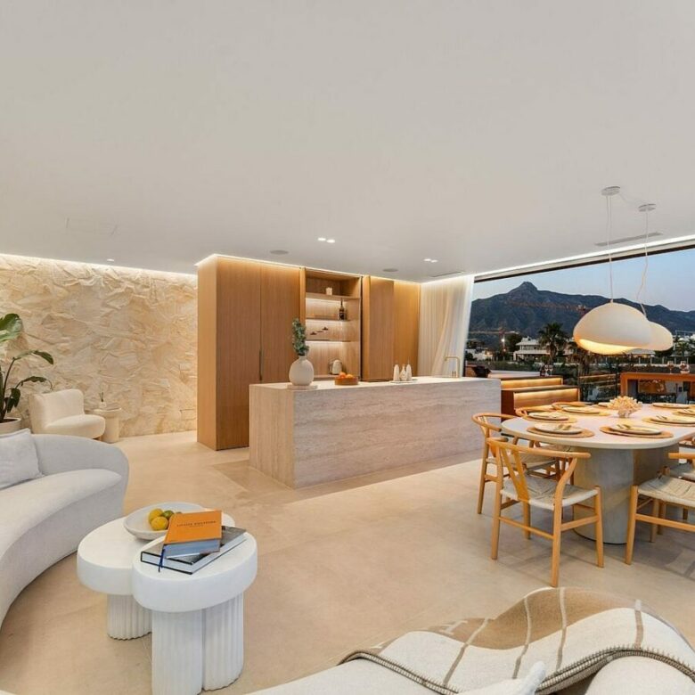 Scandinavian design villa with infinity pool Nueva Andalucia Marbella
