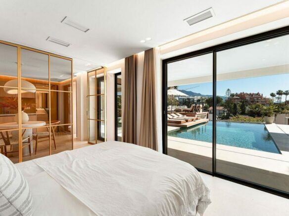 Scandinavian design villa with infinity pool Nueva Andalucia Marbella