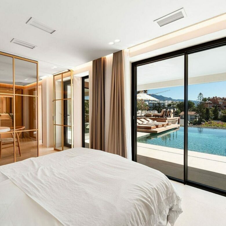 Scandinavian design villa with infinity pool Nueva Andalucia Marbella