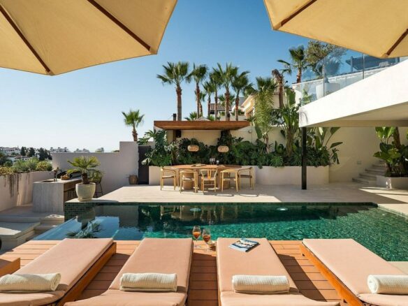 Scandinavian design villa with infinity pool Nueva Andalucia Marbella