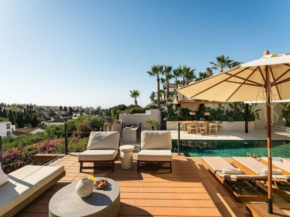 Scandinavian design villa with infinity pool Nueva Andalucia Marbella