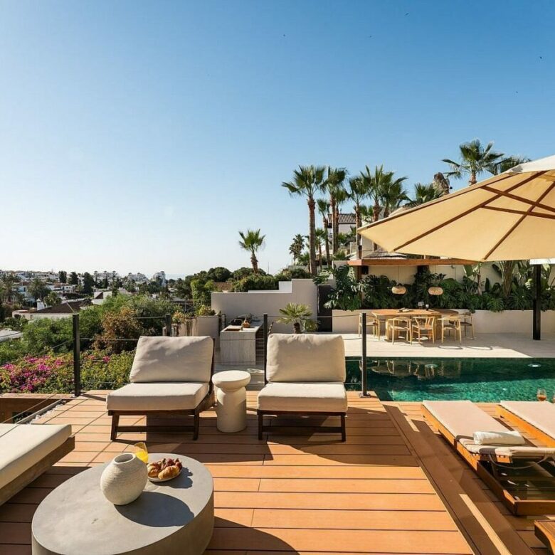 Scandinavian design villa with infinity pool Nueva Andalucia Marbella