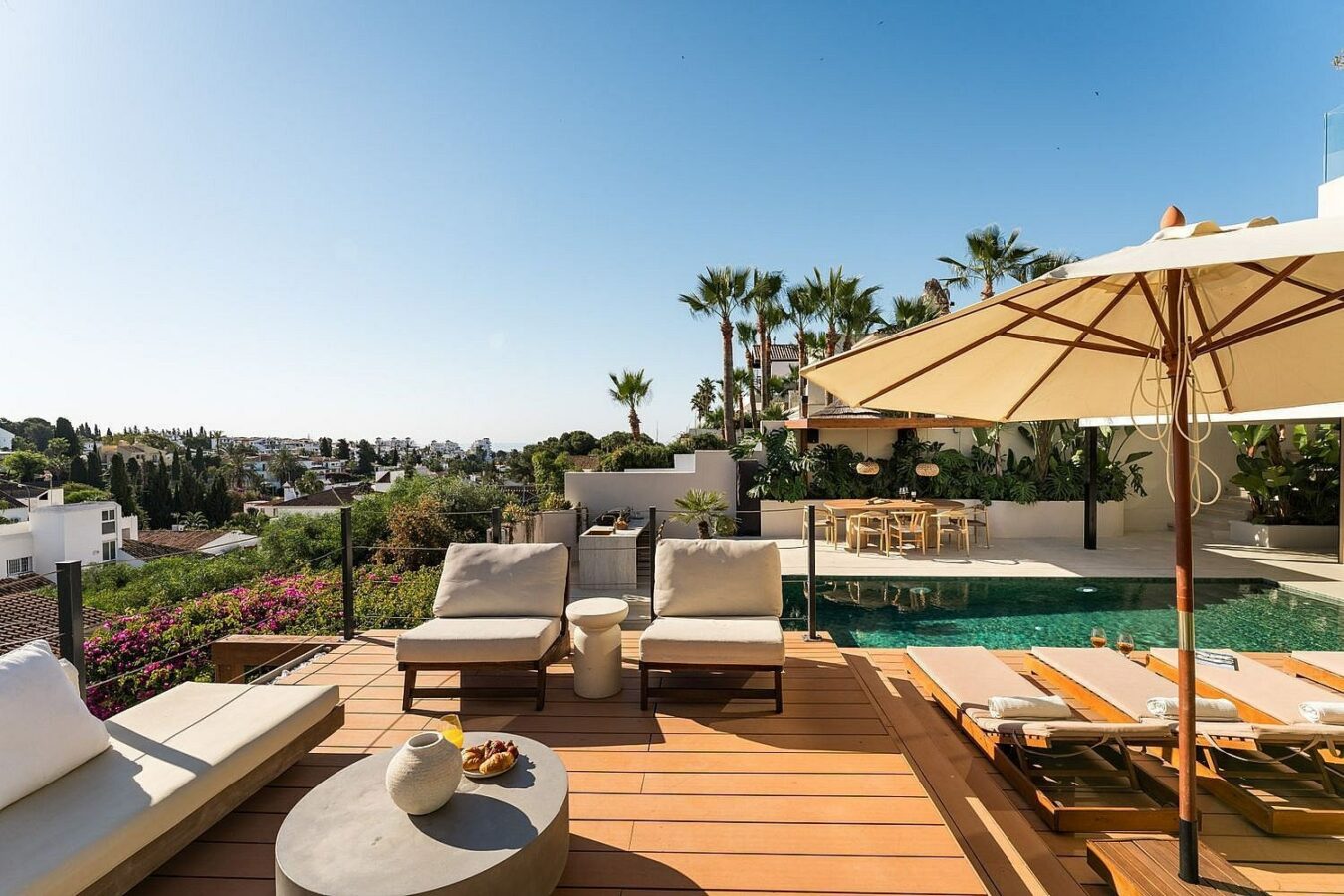 Scandinavian design villa with infinity pool Nueva Andalucia Marbella