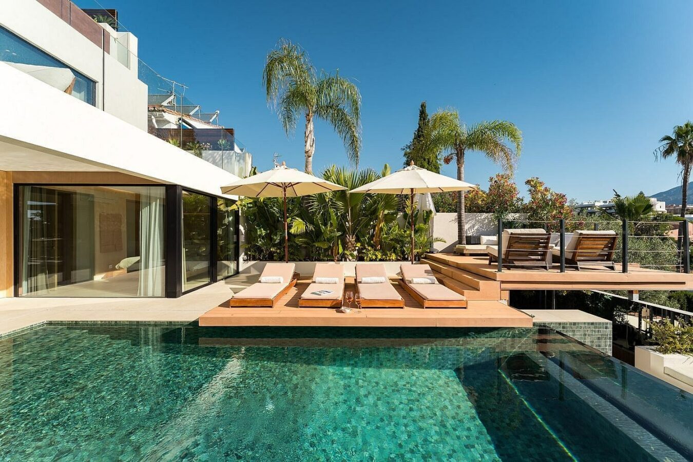 Scandinavian design villa with infinity pool Nueva Andalucia Marbella
