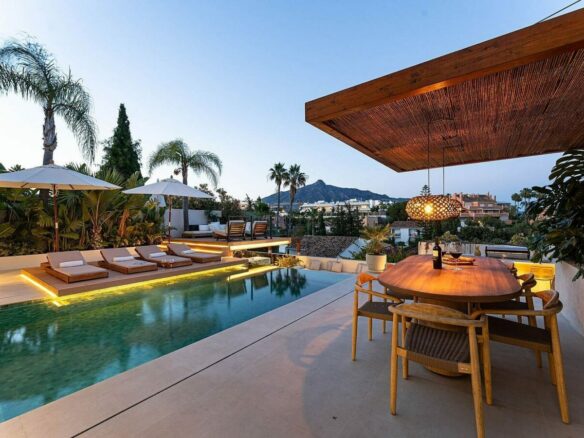 Scandinavian design villa with infinity pool Nueva Andalucia Marbella