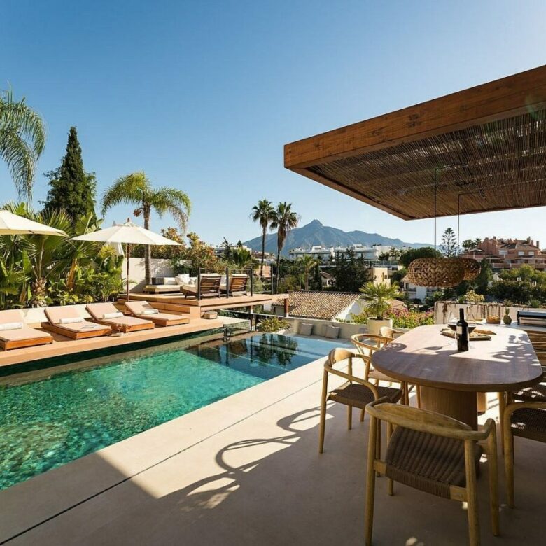 Scandinavian design villa with infinity pool Nueva Andalucia Marbella