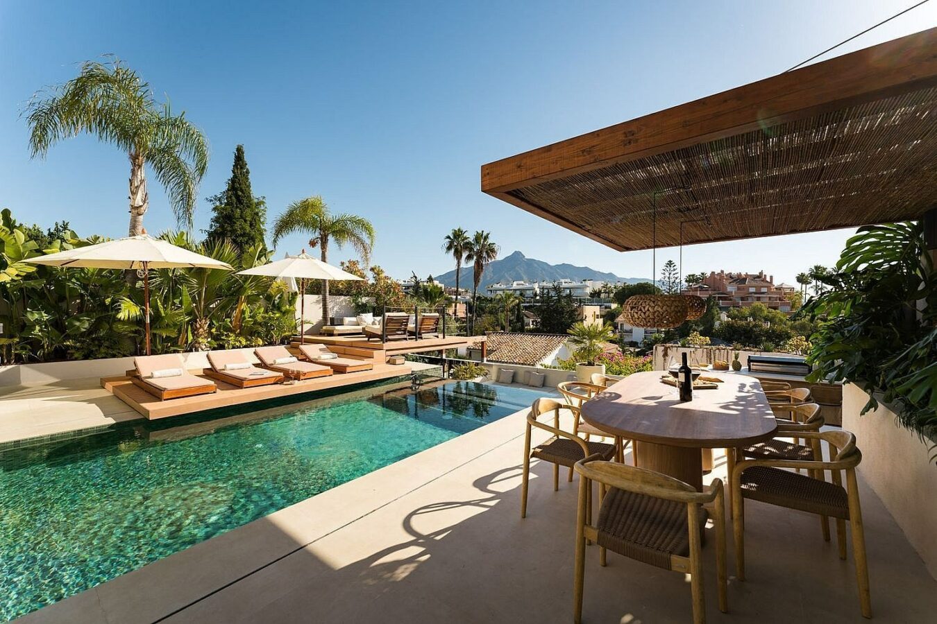 Scandinavian design villa with infinity pool Nueva Andalucia Marbella